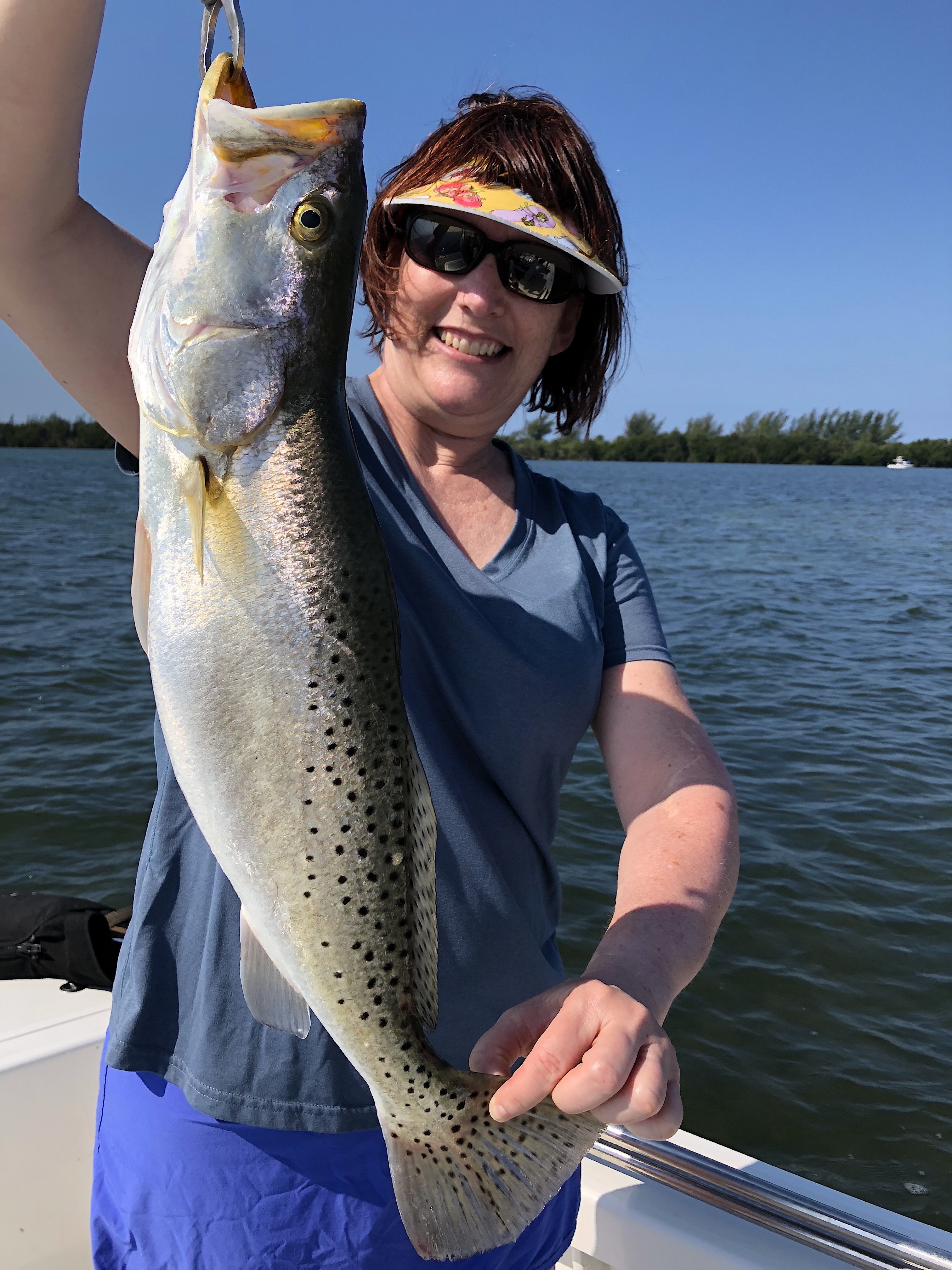 SeaTrout, Catch & Release, Sanibel Island Fishing Charters & Captiva Island Fishing Charters, Sanibel Island, Tuesday, April 10, 2018.