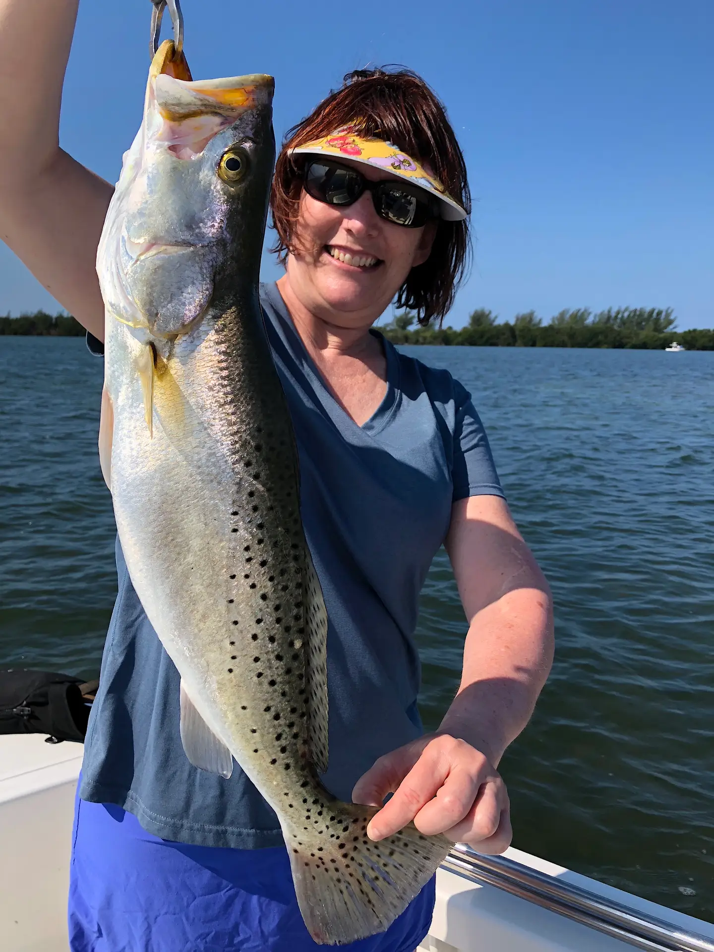 SeaTrout, Catch & Release, Sanibel Island Fishing Charters & Captiva Island Fishing Charters, Sanibel Island, Tuesday, April 10, 2018.