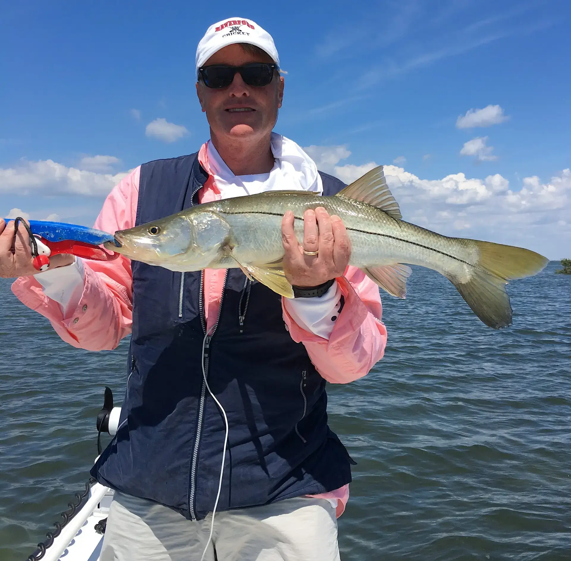 Snook, Catch & Release, Sanibel Island Fishing Charters & Captiva Island Fishing Charters, Sanibel Island, Friday, April 6, 2018.