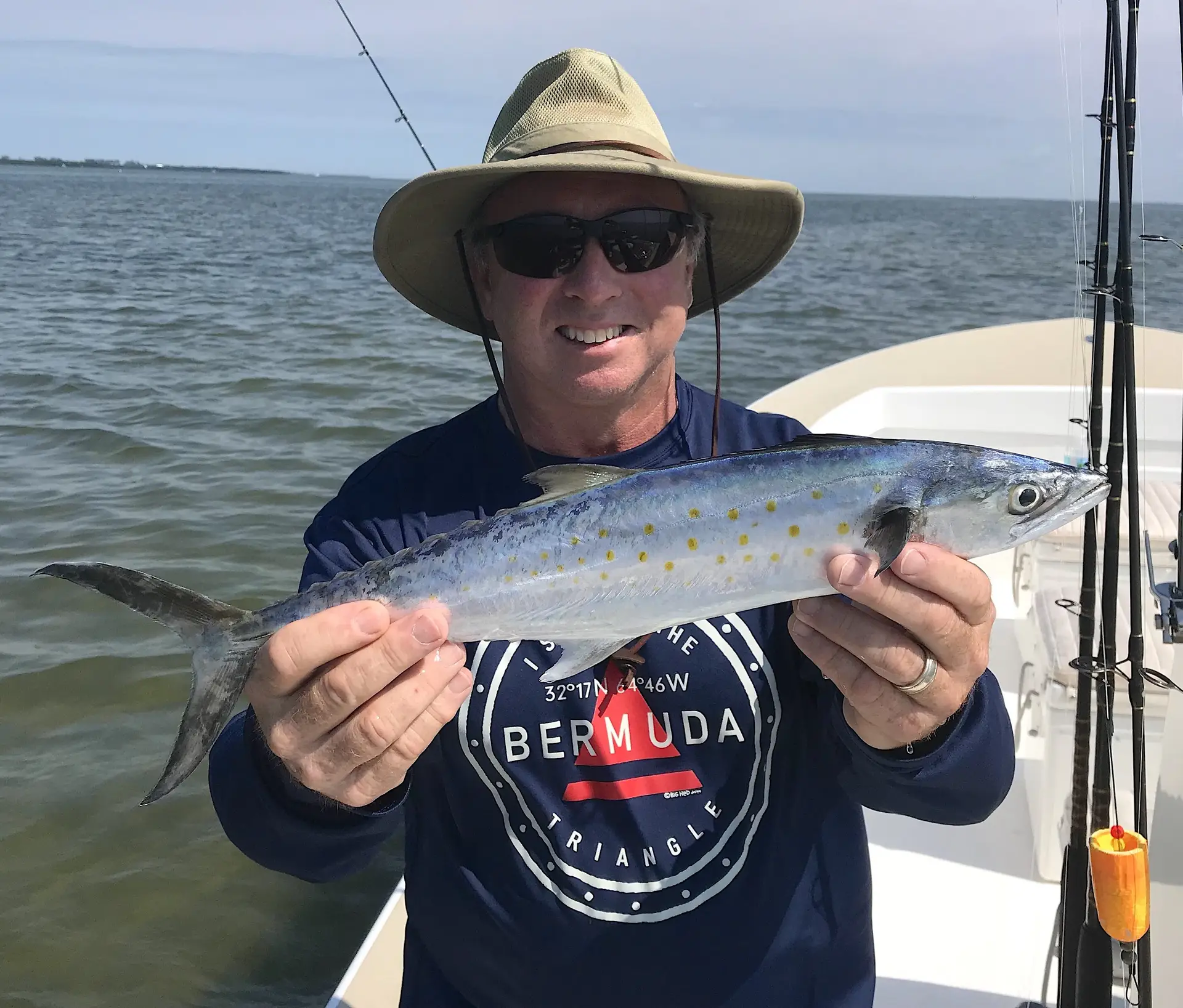 Spanish Mackerel, Catch & Release, Sanibel Island Fishing Charters & Captiva Island Fishing Charters, Sanibel Island, Monday, April 9, 2018.