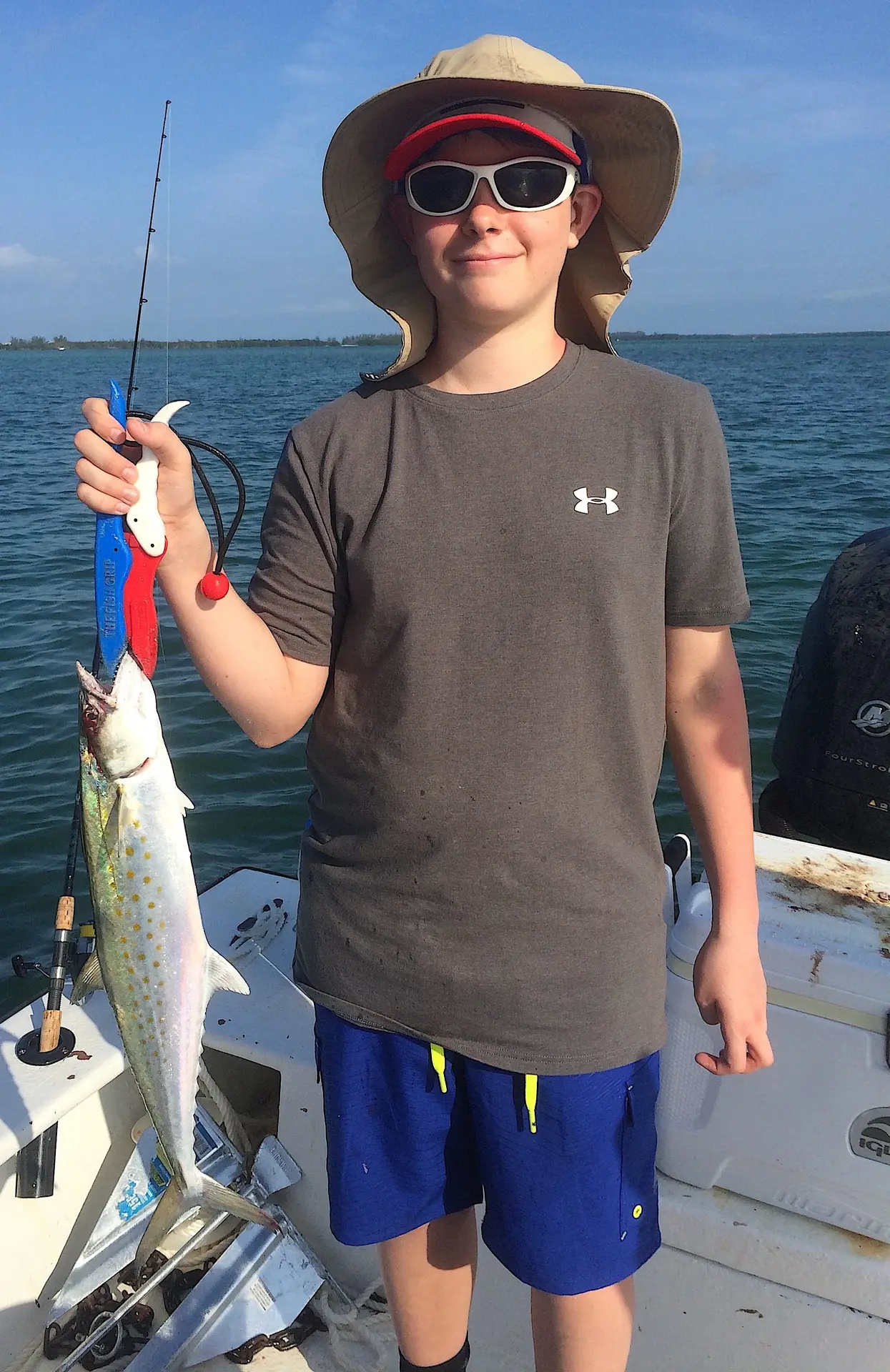 Spanish Mackerel, Catch & Release, Sanibel Island Fishing Charters & Captiva Island Fishing Charters, Sanibel Island, Tuesday, April 24, 2018.