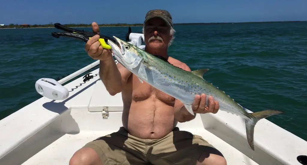 Wesley, Big Spanish Mackerel, Sanibel Island Fishing Charters & Captiva Island Fishing Charters, Sanibel Island, Sunday, April 15, 2018.