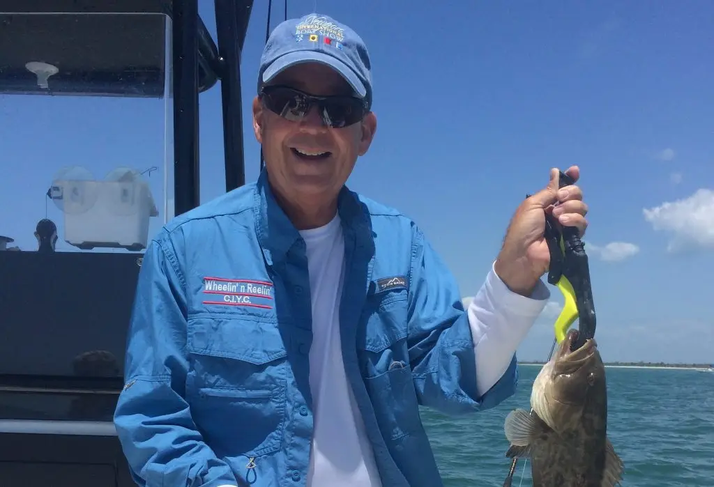 Grouper, Sanibel Island Fishing Charters & Captiva Island Fishing Charters, Sanibel Island, Friday, April 20, 2018.