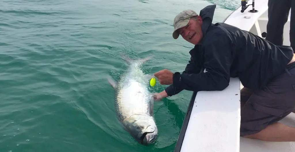 Tarpon, Catch & Release, Sanibel Island Fishing Charters & Captiva Island Fishing Charters, Sanibel Island, Friday, May 10, 2018.