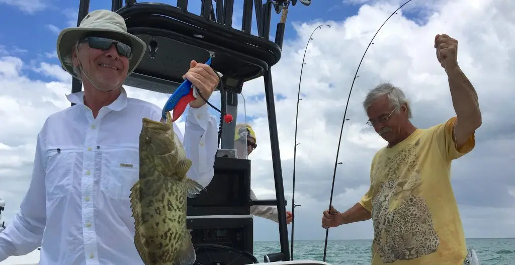 Spanish Mackerel & Grouper, Catch & Release, Sanibel Island Fishing Charters & Captiva Island Fishing Charters, Sanibel Island, Wednesday, May 9, 2018.