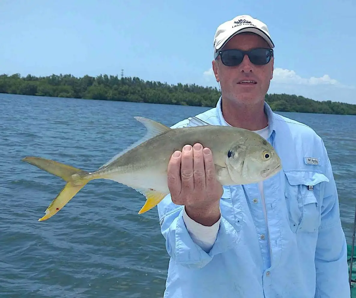 Jack Crevalle, Catch & Release, Sanibel Island Fishing Charters & Captiva Island Fishing Charters, Sanibel Island, Saturday, May 19, 2018.