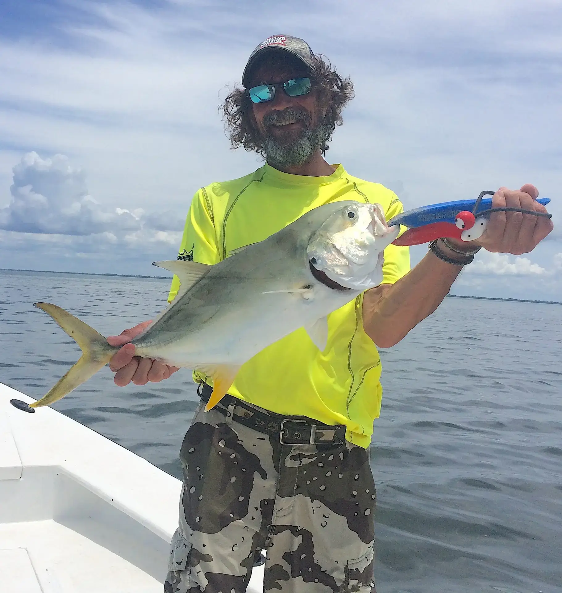 Jack Crevalle, Inshore, Catch & Release, Sanibel Island Fishing Charters & Captiva Island Fishing Charters, Sanibel Island, Saturday, May 19, 2018.