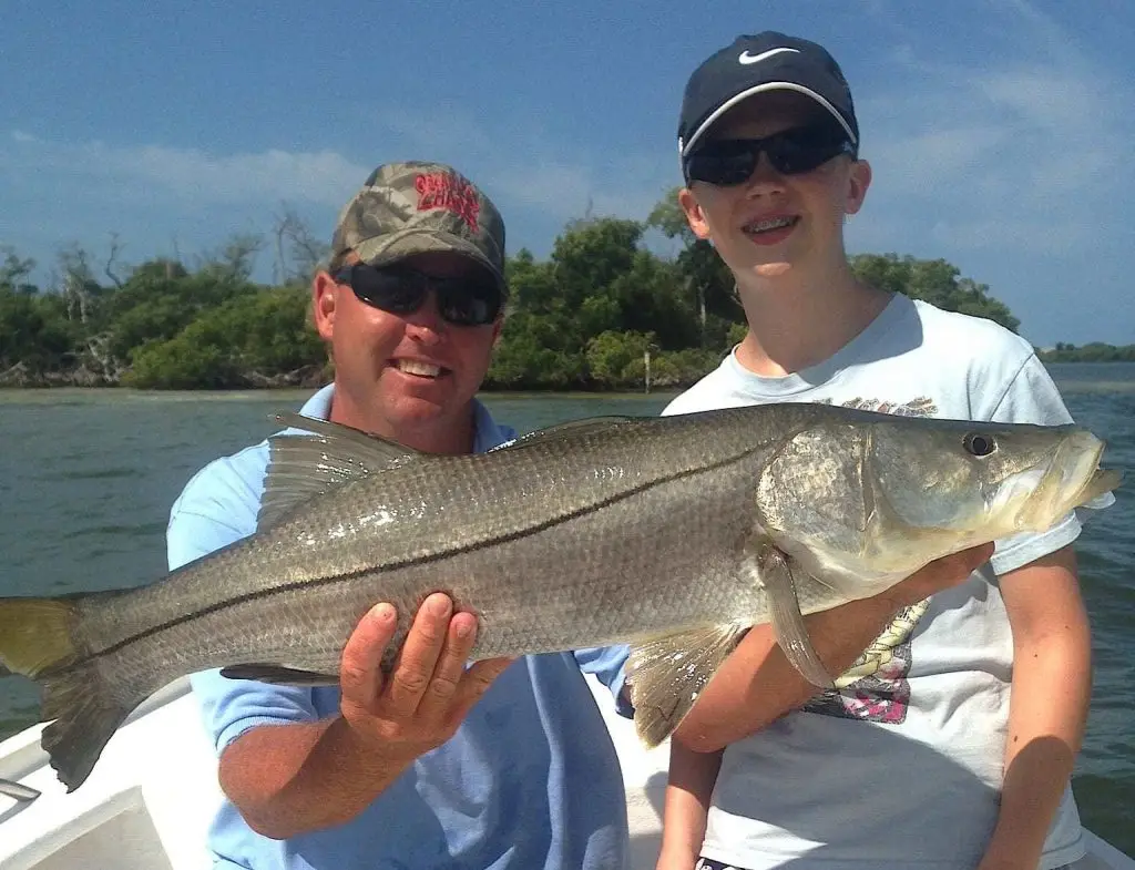 Snook, Jimmy Burnsed, Catch & Release, Sanibel Island Fishing Charters & Captiva Island Fishing Charters, Sanibel Island, Saturday, May 5, 2018.