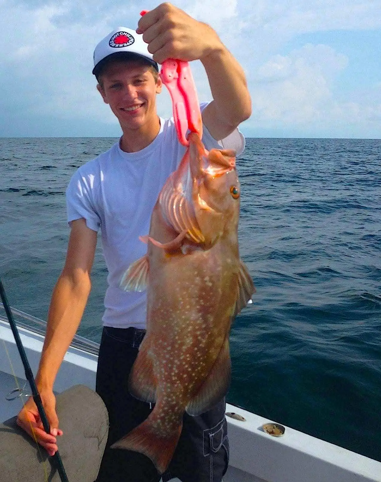 Red Grouper, Catch & Release, Sanibel Island Fishing Charters & Captiva Island Fishing Charters, Sanibel Island, Sunday, May 27, 2018.