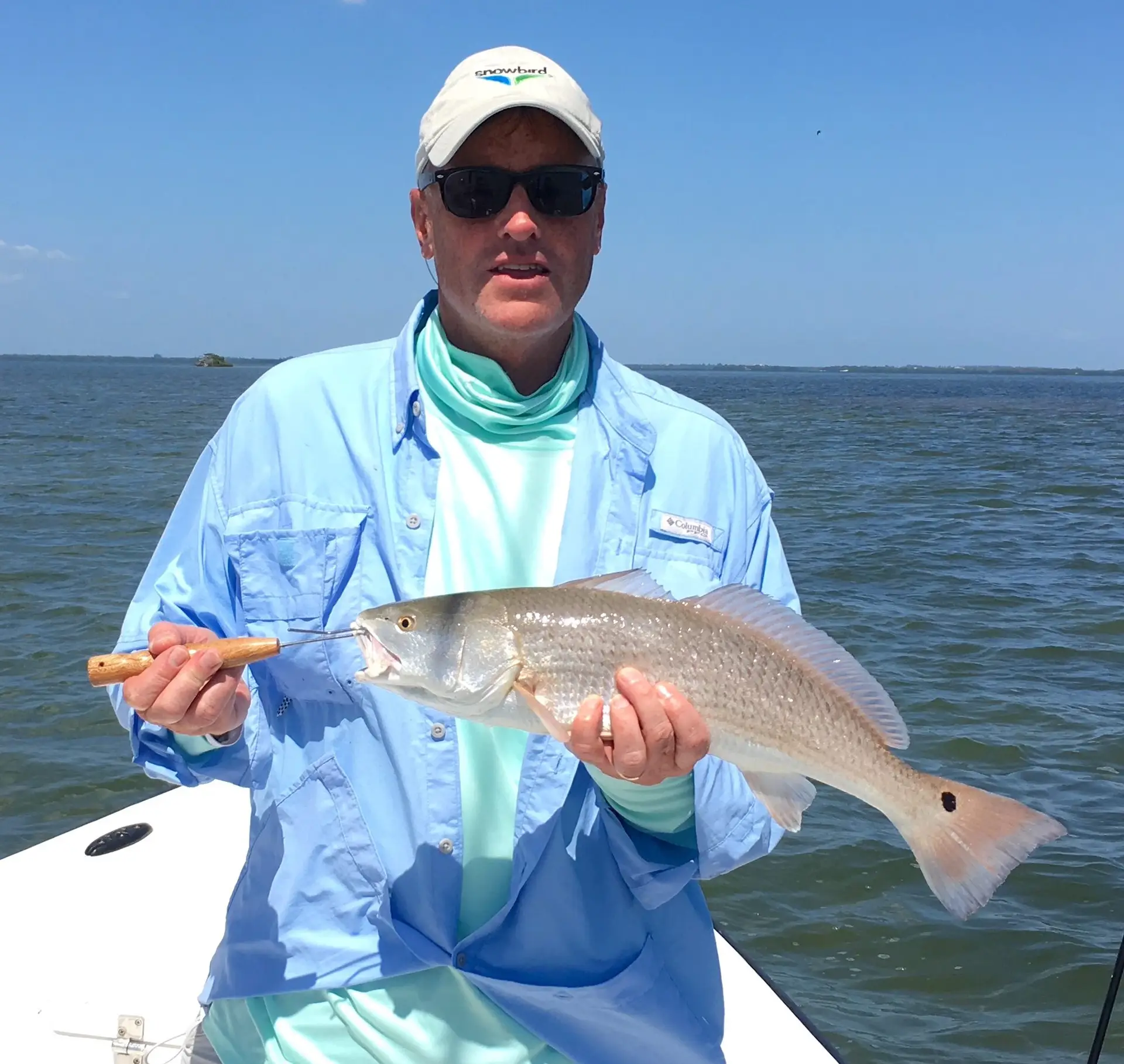 Redfish, Catch & Release, Sanibel Island Fishing Charters & Captiva Island Fishing Charters, Sanibel Island, Monday, May 28, 2018.