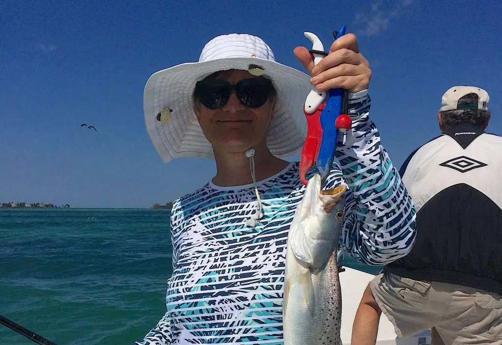 SeaTrout, Catch & Release, Sanibel Island Fishing Charters & Captiva Island Fishing Charters, Sanibel Island, Wednesday, May 16, 2018.