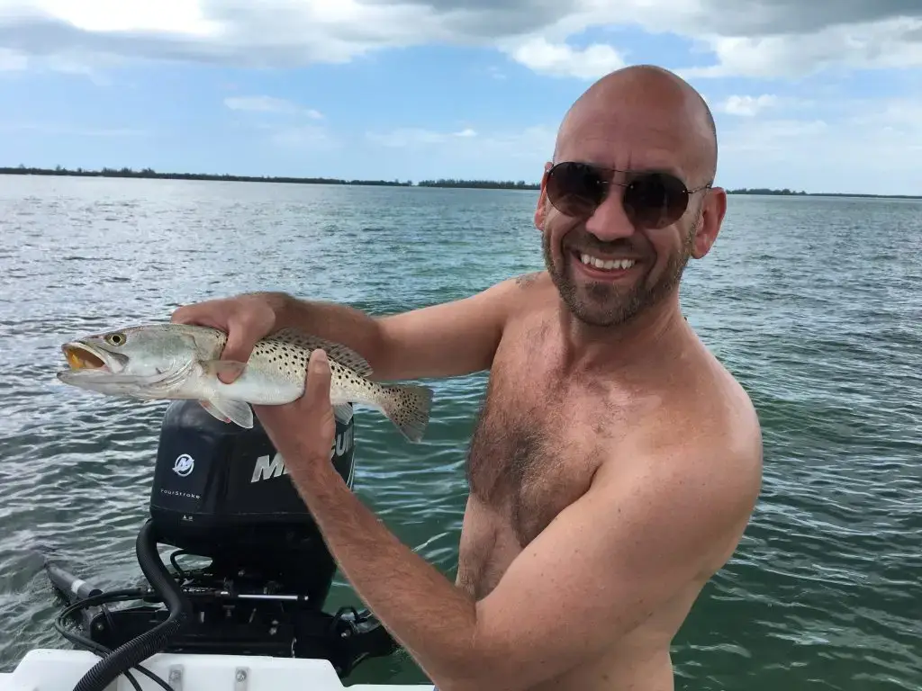 SeaTrout, Catch & Release, Sanibel Island Fishing Charters & Captiva Island Fishing Charters, Sanibel Island, Saturday, May 12, 2018.
