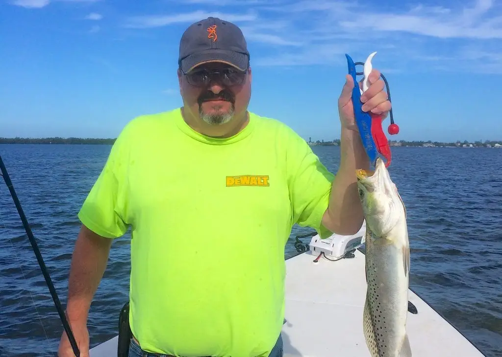 SeaTrout, Catch & Release, Sanibel Island Fishing Charters & Captiva Island Fishing Charters, Sanibel Island, Friday, May 25, 2018.