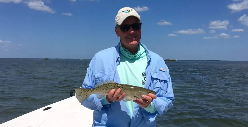 SeaTrout, Catch & Release, Sanibel Island Fishing Charters & Captiva Island Fishing Charters, Sanibel Island, Friday, May 4, 2018.