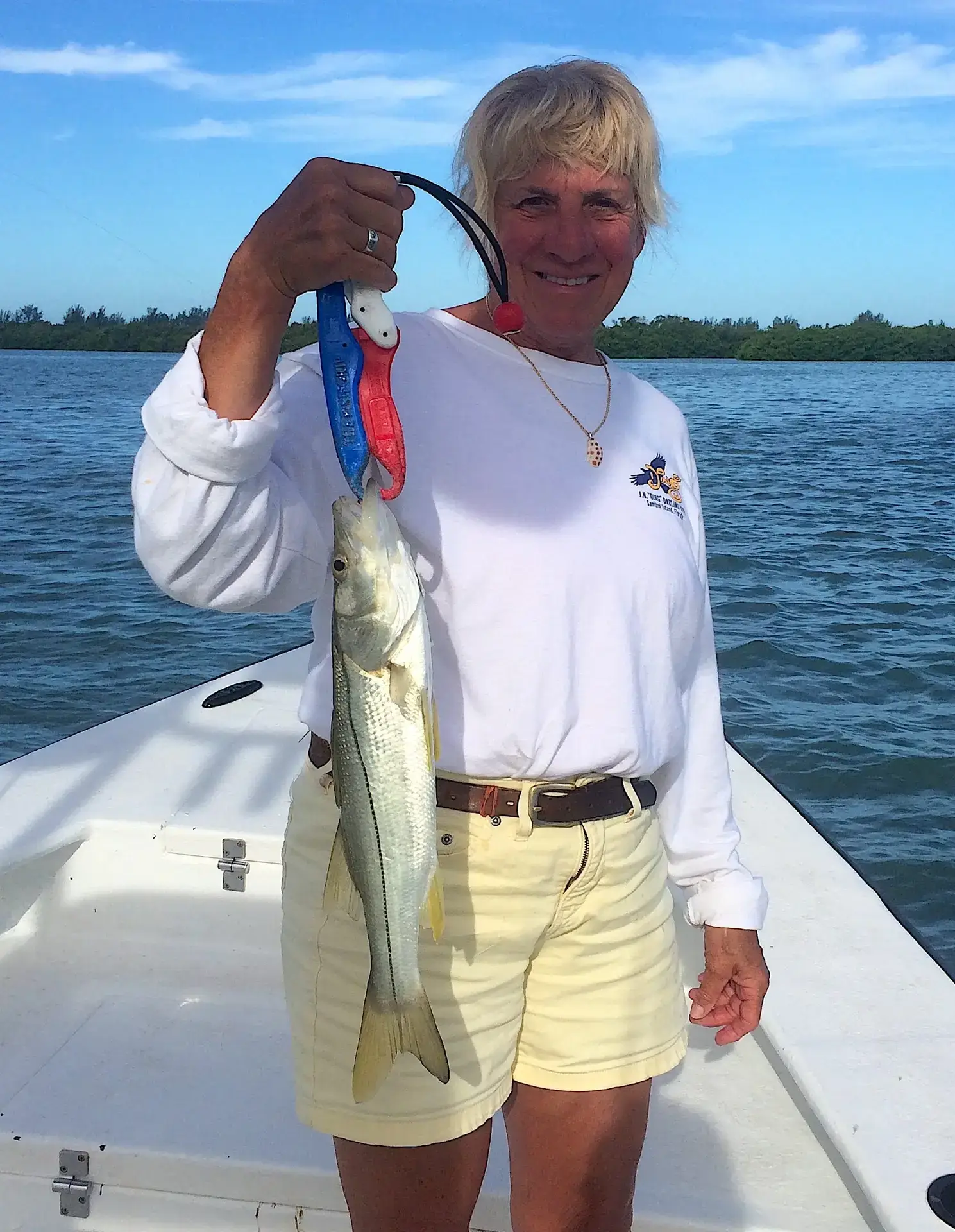 Snook, Catch & Release, Sanibel Island Fishing Charters & Captiva Island Fishing Charters, Sanibel Island, Wednesday, May 23, 2018.