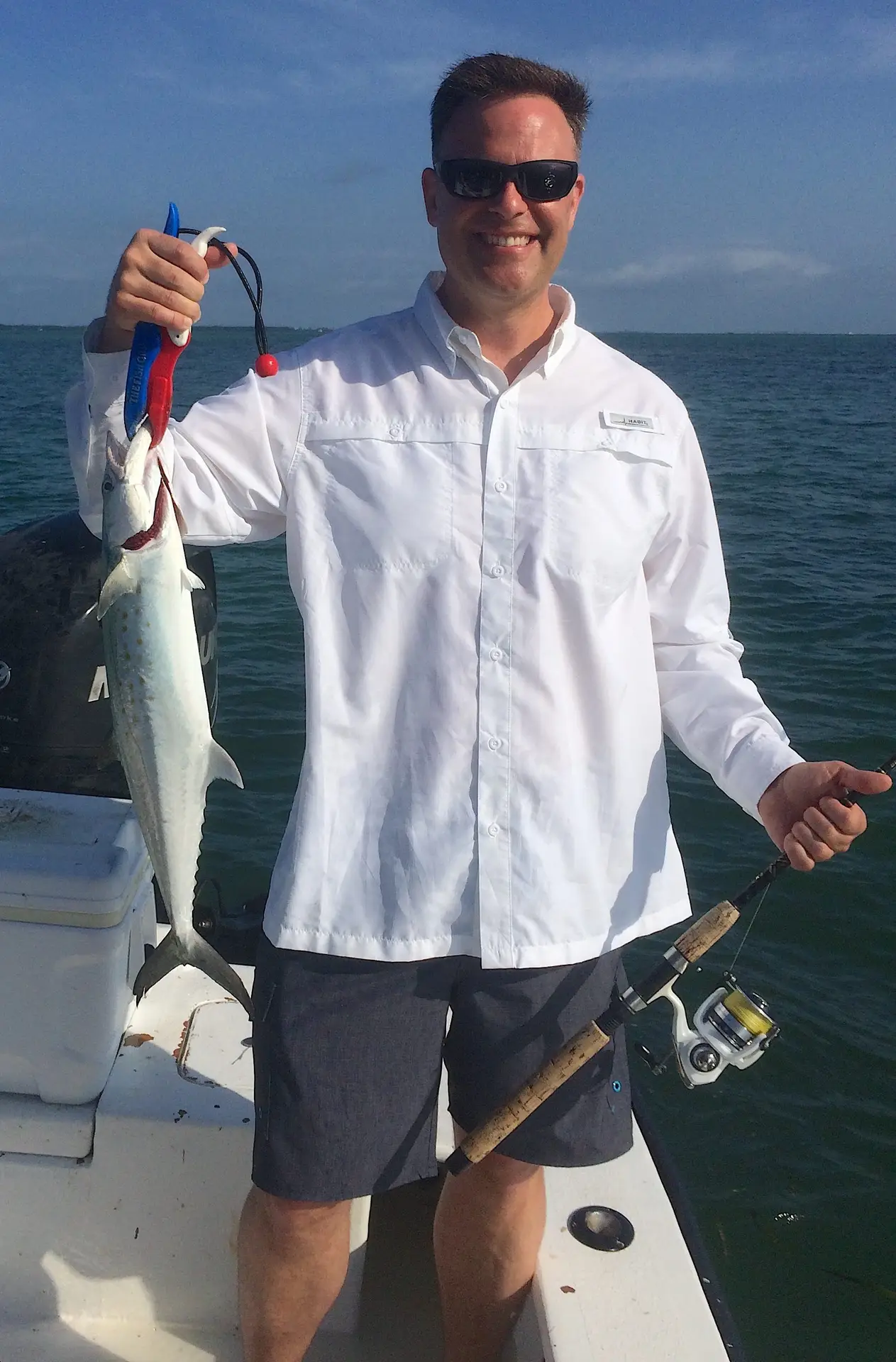 Spanish Mackerel, Catch & Release, Sanibel Island Fishing Charters & Captiva Island Fishing Charters, Sanibel Island, Tuesday, May 1, 2018.