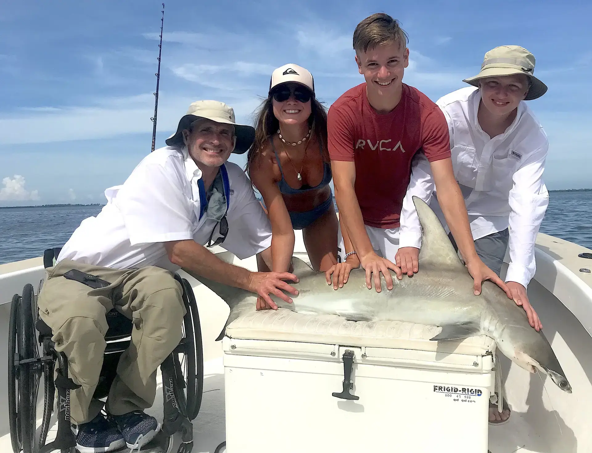 Hammerhead Shark, Inshore, Catch & Release, Sanibel Island Fishing Charters & Captiva Island Fishing Charters, Sanibel Island, Wednesday, June 20, 2018.