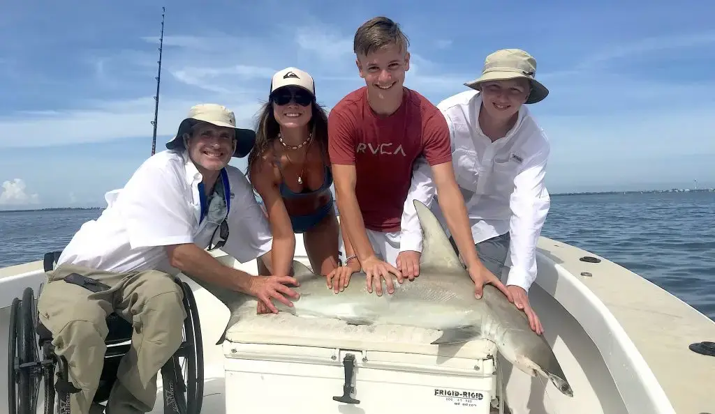 Hammerhead Shark, Inshore, Catch & Release, Sanibel Island Fishing Charters & Captiva Island Fishing Charters, Sanibel Island, Wednesday, June 20, 2018.
