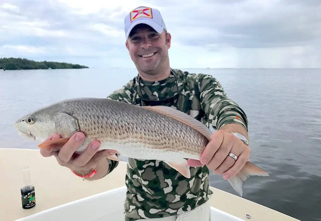 Redfish, Catch & Release, Sanibel Island Fishing Charters & Captiva Island Fishing Charters, Sanibel Island, Friday, June 1, 2018.
