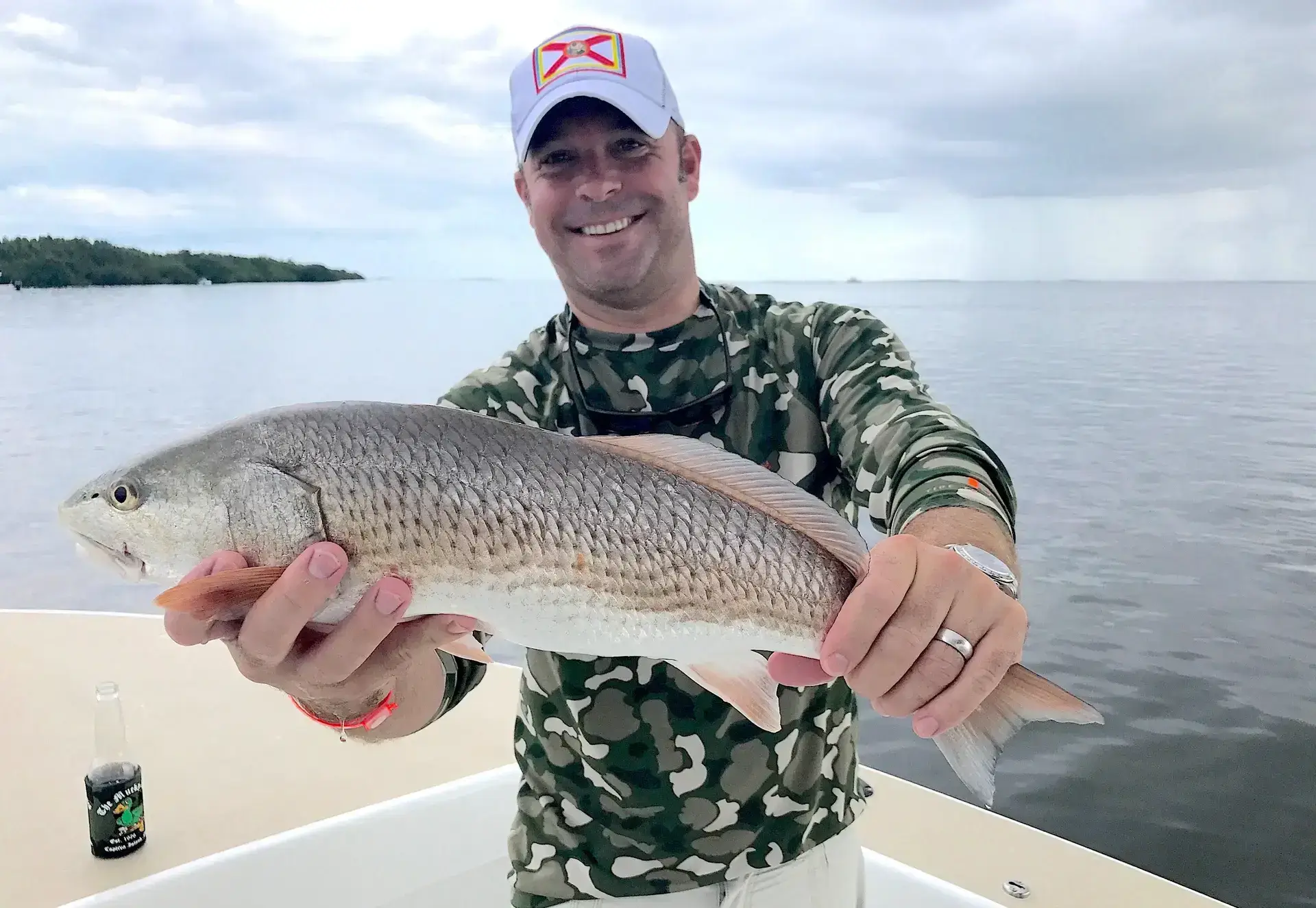 Redfish, Catch & Release, Sanibel Island Fishing Charters & Captiva Island Fishing Charters, Sanibel Island, Friday, June 1, 2018.